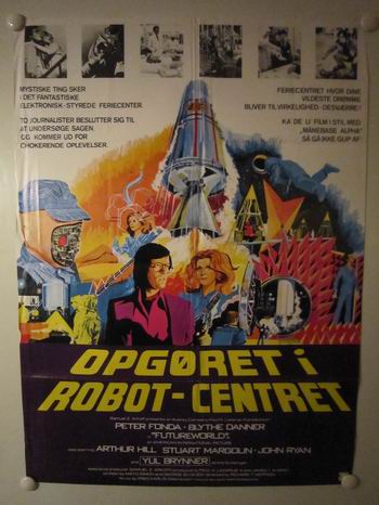 FUTUREWORLD - OPG�RET I ROBOT-CENTERET - movie poster